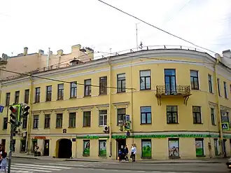 Здание бывших бань