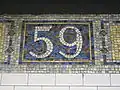 Мозаика с цифрой "59"