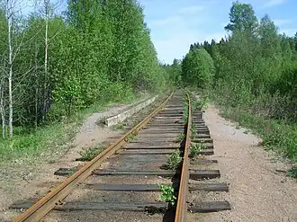 Остановочный пункт в 2010 году