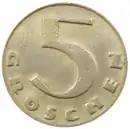 5 Groschen Vorderseite
