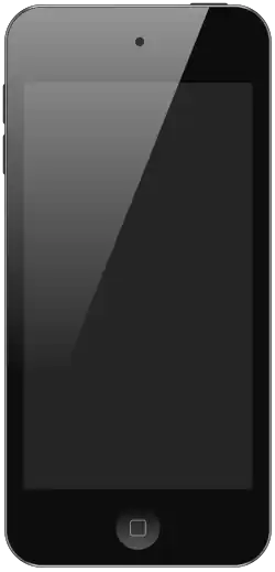 Лицевая сторона iPod touch 5 поколения