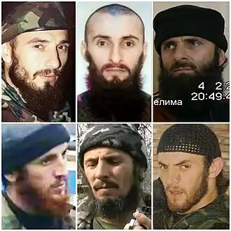 шестеро родных братьев Ахмадовых, погибших в 1999—2002 годах