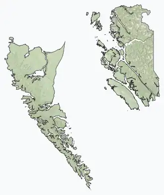 Норт-Кост на карте