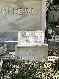 Семейная могила Рустамбековых, кладбище Ферикёй.