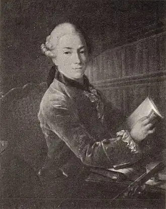 Портрет А. Г. Теплова.  Художник Д. Г. Левицкий, 1769 год.