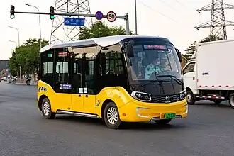 Golden Dragon XML6606JEVY0C1 в Пекине (Китай), 2021 год