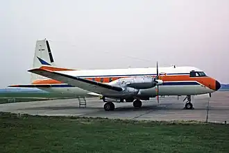 Разбившийся самолёт за 30 лет и 3 месяца и до катастрофы (в период эксплуатации в Air Botswana)