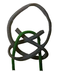 Лучниковская петля, adjustable bowstring Loop.Простая петля изготовлен из короткого шнура, который прикреплён к верхней петле тетивы.