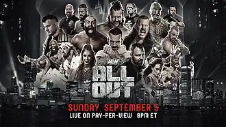 Официальный постер All Out 2021