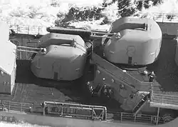 Советская 76/59 артустановка АК-726 на сторожевом корабле проекта 1135 «Жаркий», 1987 год.