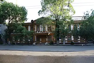 Здание, в котором находилось Верненское городское училище