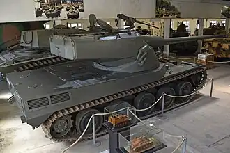 AMX 50 Surbaissé в музее бронетехники в Сомюре