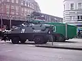 Бронетранспортёры германских полицейских подразделений, предназначенных для борьбы с массовыми беспорядками