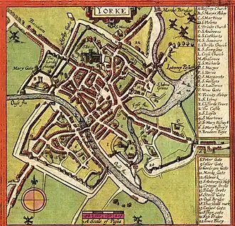 Йорк, 1611