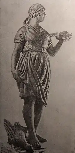 Женская фигура с гусями (1936)