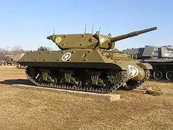 самоходная артиллерийская установка M10 Wolverine