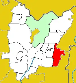 Абзаковский сельсовет на карте