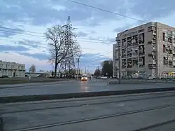 Вид от Тихорецкого проспекта