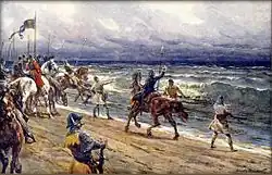 Чешские воины на Балтике