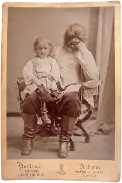 В детстве с отцом