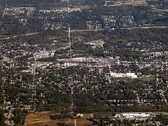 Честертон. Аэрофотосъемка 6 октября 2024.