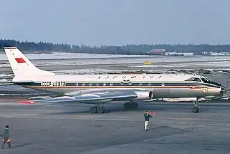 Ту-124В предприятия «Аэрофлот»