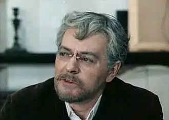 В роли Булавина в фильме «Хождение по мукам» (1974—1977)