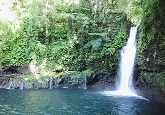 Водопад Афу Аау,  22 февраля 2019 г.