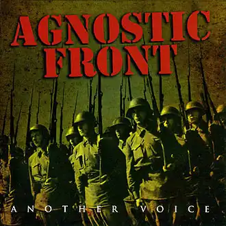 Обложка альбома Agnostic Front «Another Voice» (2004)