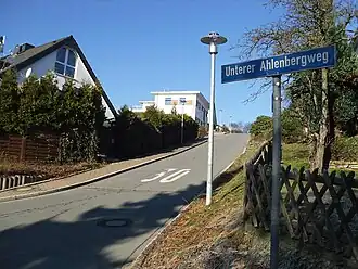 Типичная улица в Аленберге