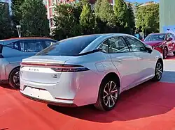 Aion S Plus, вид сзади