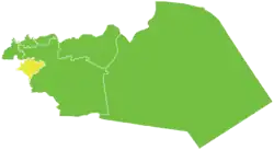 Район Эль-Кусайр на карте