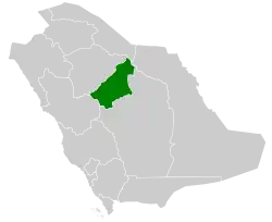 Эль-Касим на карте