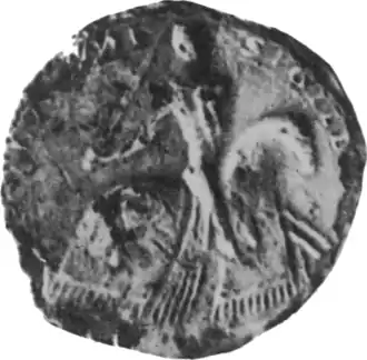 Монета, отчеканенная Алланом Галлоуэйским