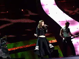 Ольта Бока в Белграде Евровидение 2008