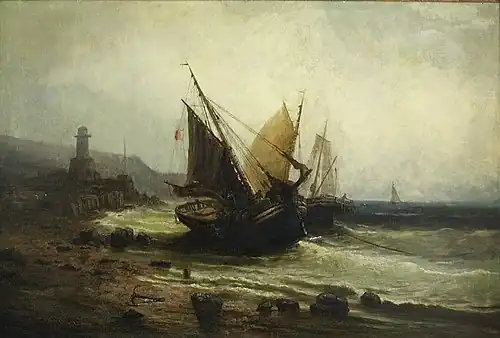 У маяка. Частное собрание.