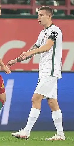 Юшин в составе «Урала» в 2022 г.