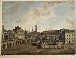 На акварели Фёдора Алексеева, 1800-е годы