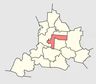 Алексеевское сельское поселение на карте