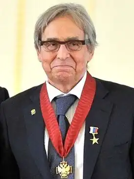 На церемонии вручения звания Героя Труда 1 мая 2013 года