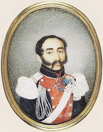 портрет работы неизвестного художника,1816—1822 гг.