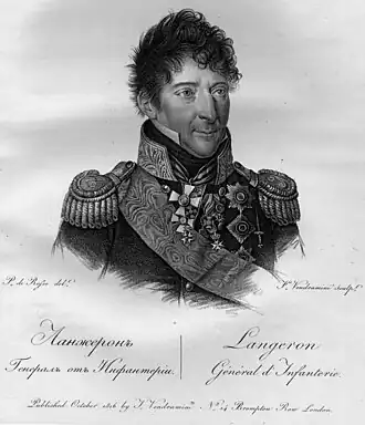 Портрет А. Ланжерона