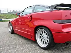 Вид сзади на SZ