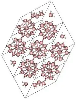 Структура α-R бора