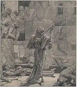 «Смерть-убийца» (нем. Der Tod als Würger), 1842 год.
