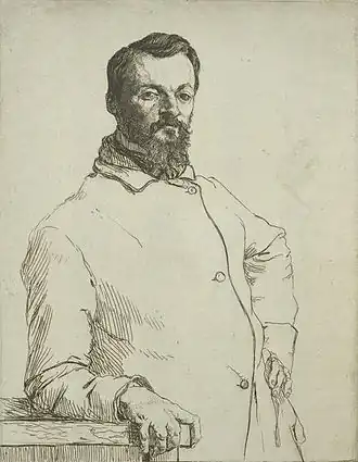 Альфред де Кюрзон (литография Феликса Бракмона)