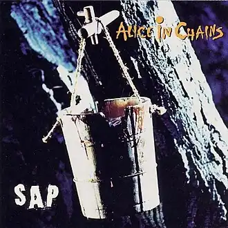 Обложка альбома Alice in Chains «Sap» (1992)