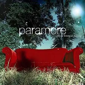 Обложка альбома Paramore «All We Know Is Falling» (2005)