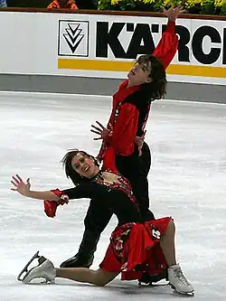 Бекназарова и Зуев в 2007 году