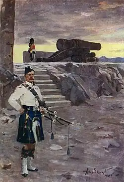 Пушка «Монс Мег». Эдинбургский замок.